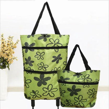🥳💞 50K+ SALES! ⚡🛒 Shopping bag foldable green bag