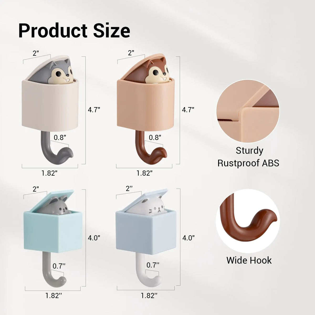 🔥Last 4 hours Sale: Save $20 -Cute Decorative Wall Hooks