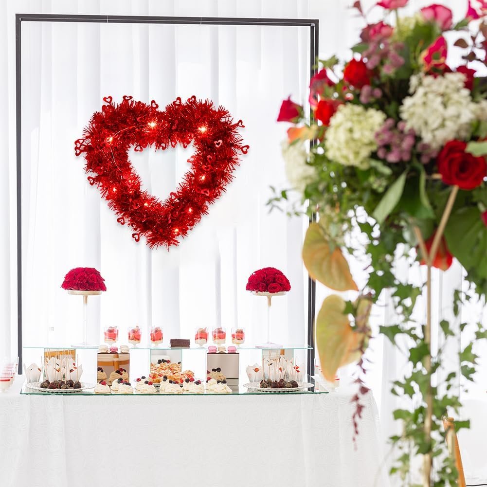 💝Valentine's Day Hot Sale 49% Off - Red Valentine Heart Wreaths