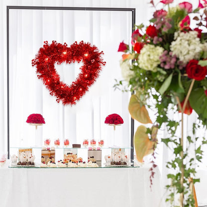 💝Valentine's Day Hot Sale 49% Off - Red Valentine Heart Wreaths