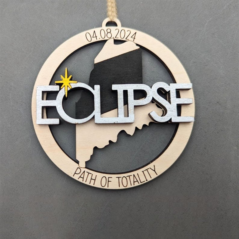 Solar Eclipse 2024 Ornament