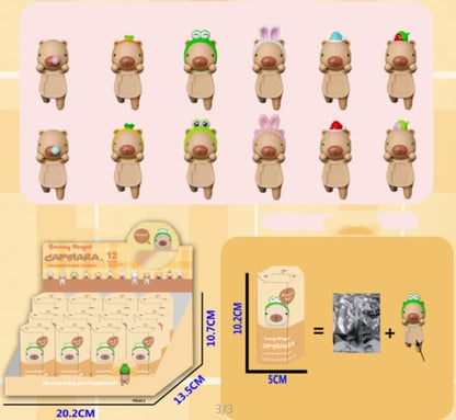 🔥LAST DAY SALE 50% OFF - ✨Capybara figure blind box set