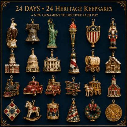 🔥America 250th Anniversary Heritage Christmas Advent Calendar