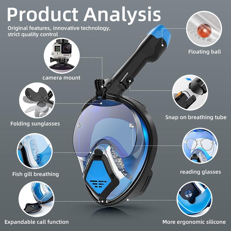🔥Last Day 49% OFF - 🤿Ultimate Full-Face Snorke (Fog-Free Vision 180° Panoramic View )
