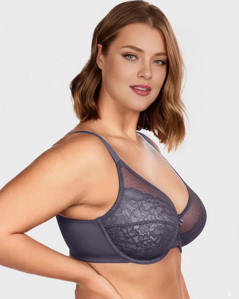 Full Coverage Lace Minimizer Bra
