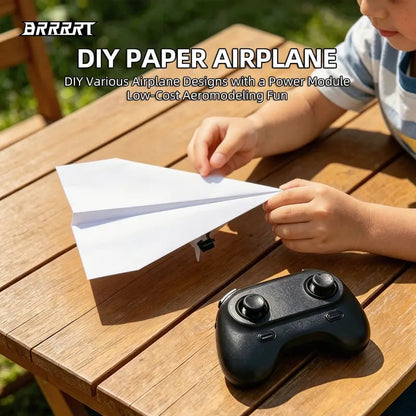 🔥Last Day 49% OFF - 🛩️ RC Paper Airplane Kit with Gyro Stabilizer ⚡