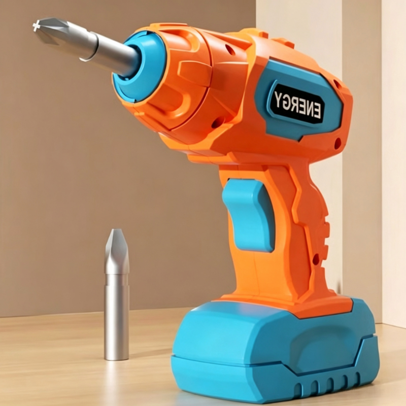 Kids' Electric Drill Screw Building Set