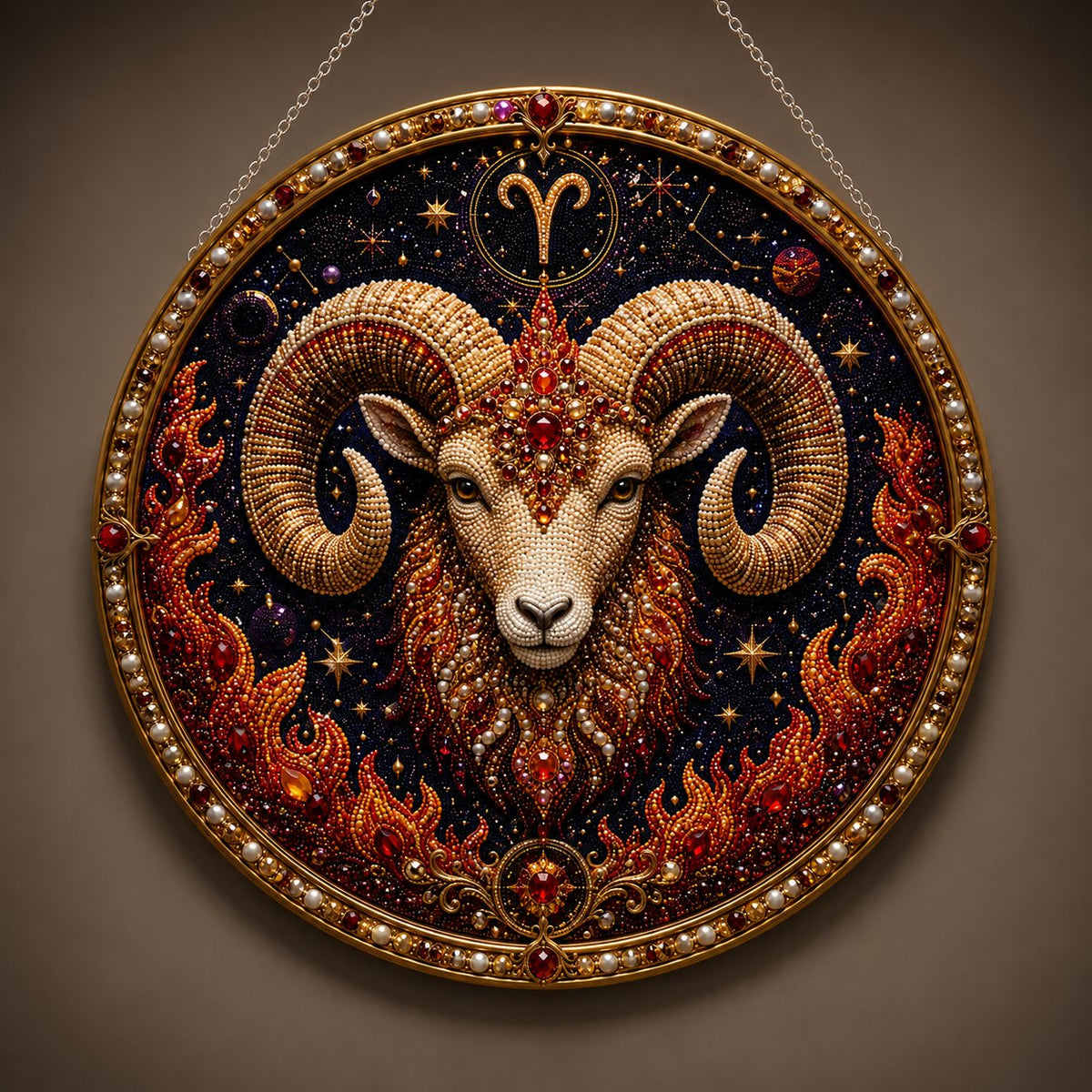 🔥Last Day 49% OFF - DIY 12 Zodiac Signs Pearl Art Kit ♈🌙