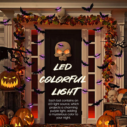 🔥Limited-Time  Halloween LED Flying Bat Decorations