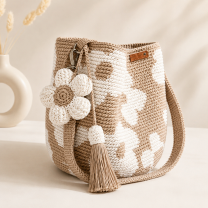 Handwoven Flower Bucket Bag🔥