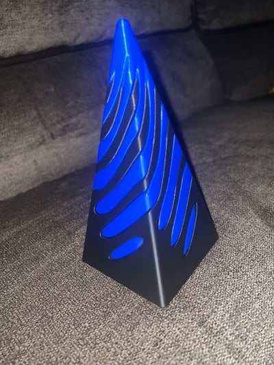 Impossible Pyramid Passthrough Sculpture
