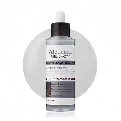 Peel Shot Glow Rice Ampoule Duo - Serums for Brightening, Exfoliating, and Moisturizing
