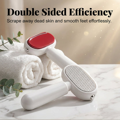 Dual‐Sided Foot Callus Remover, Replaceable Stainless Steel Blade Foot Scraper 🦶