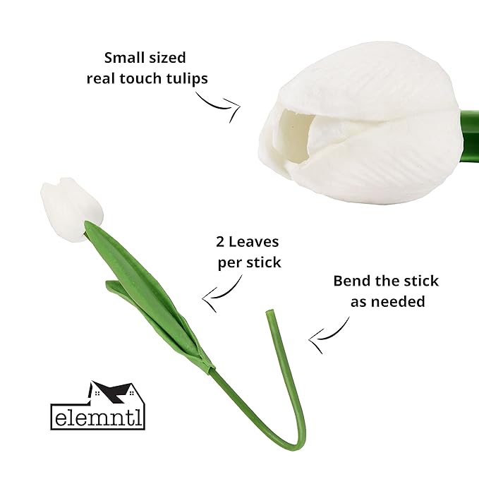 ✨Valentine's Day Early Bird Sale 49% OFF! - UV Resistant Lifelike Artificial Tulips Flowers💐