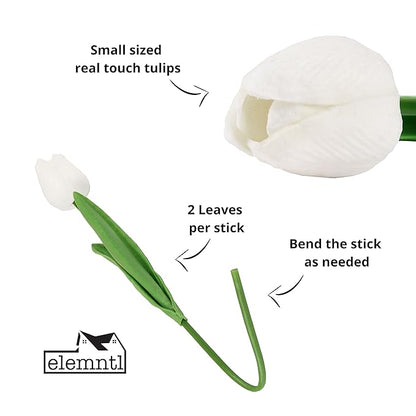✨Valentine's Day Early Bird Sale 49% OFF! - UV Resistant Lifelike Artificial Tulips Flowers💐