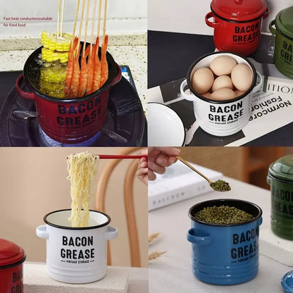 🔥LAST DAY 50% OFF - Grease container with filter and scraper🎁