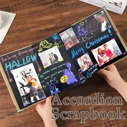 🌷The Memory Keeper: Mother's Day Edition 99+ Inch Accordion Scrapbook Album📚