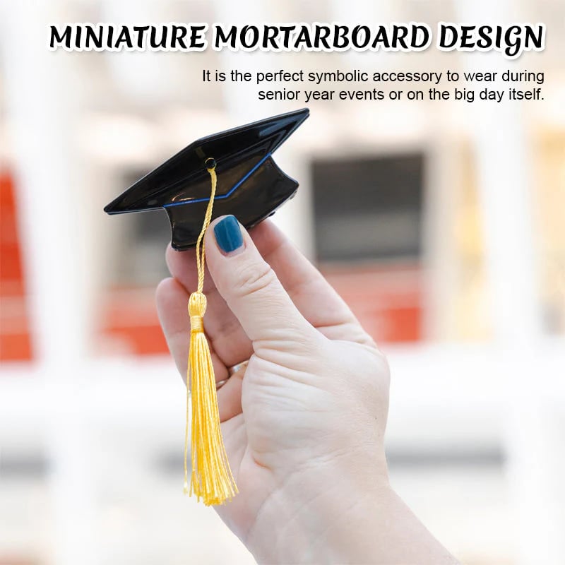 🎓Graduation Cap Hair Claw🥇✨: Celebrate Your Grad Milestone in Style 🥳