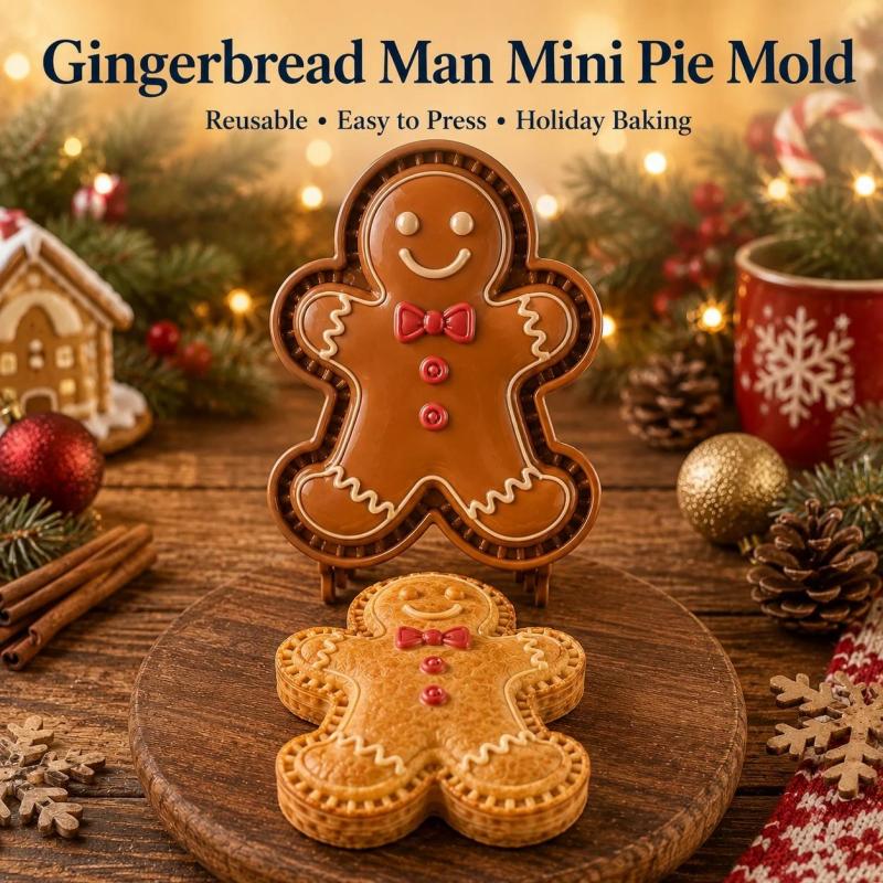 🎄LAST DAY SALE Only $9.99!!🍪Christmas Baking Moulds – 9Festive Designs 🎄