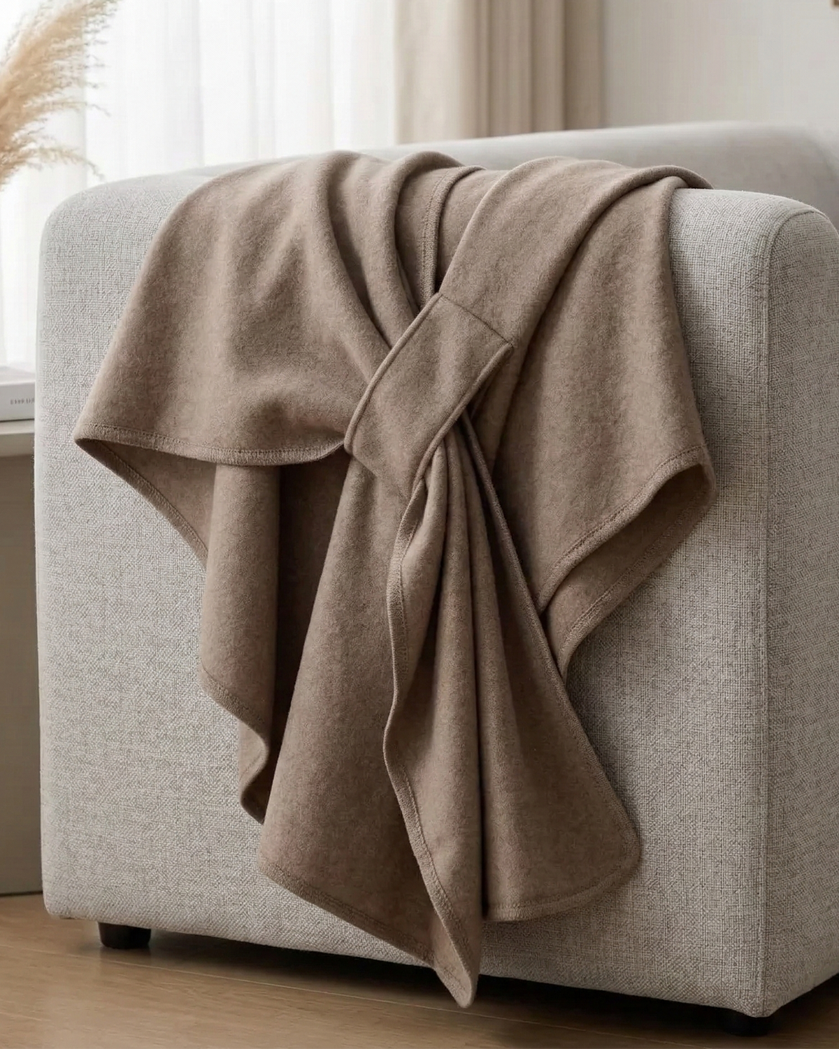 The Fleece Drape Shawl