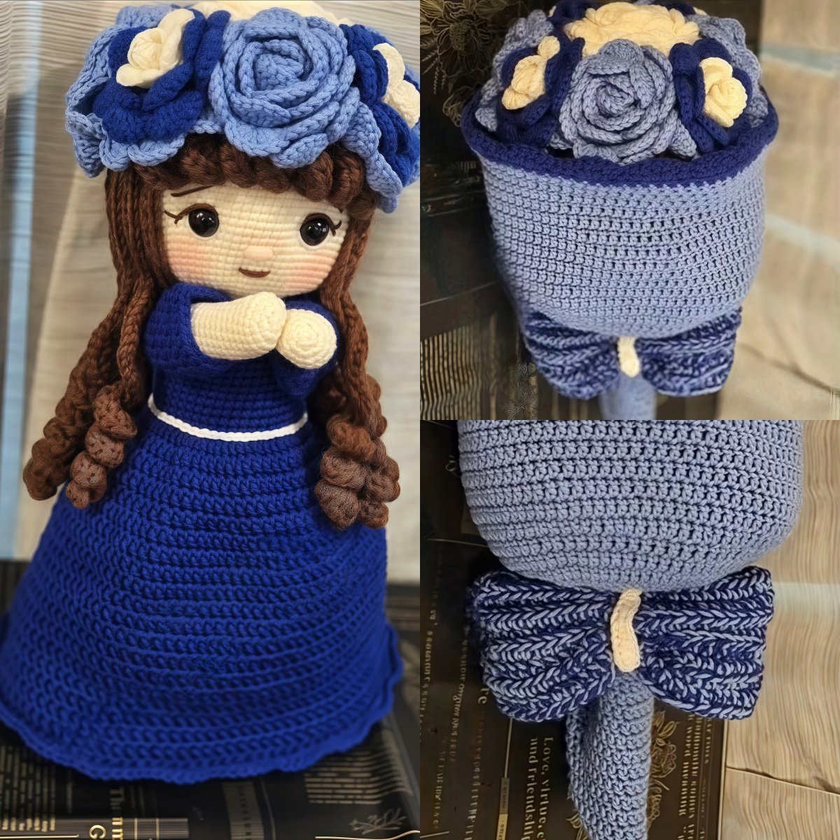 🔥Last 4 hours Sale: Save 49%-💐Hand-Woven Princess Dolls