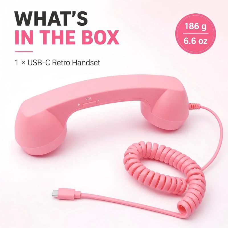 Retro Phone Handset for Smartphone