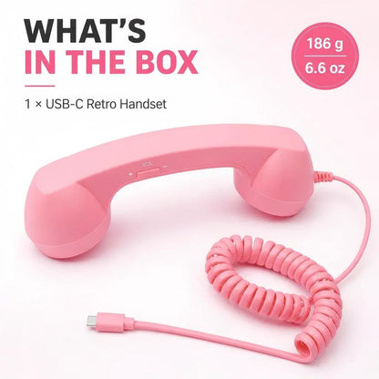 Retro Phone Handset for Smartphone