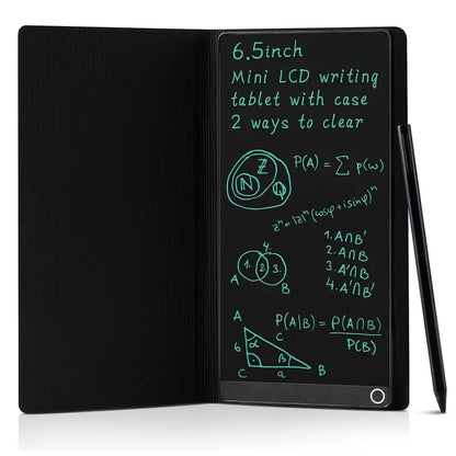 6.5-Inch Full Screen LCD Writing Tablet, Portable Reusable Mini Digital Notebook