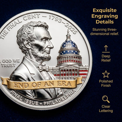 🏆New Year 49% OFF-THE FINAL CENT 1793–2026 · END OF AN ERA