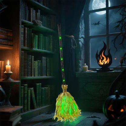 🔥Last Day 49% OFF - 🎃🧹Floating Witch's Broom –Haunted Dancing Moving Broom