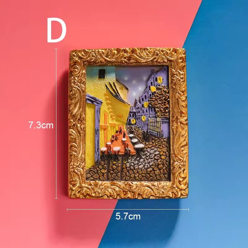 🔥Last Day 💖Van Gogh Inspired Fridge Magnet Set