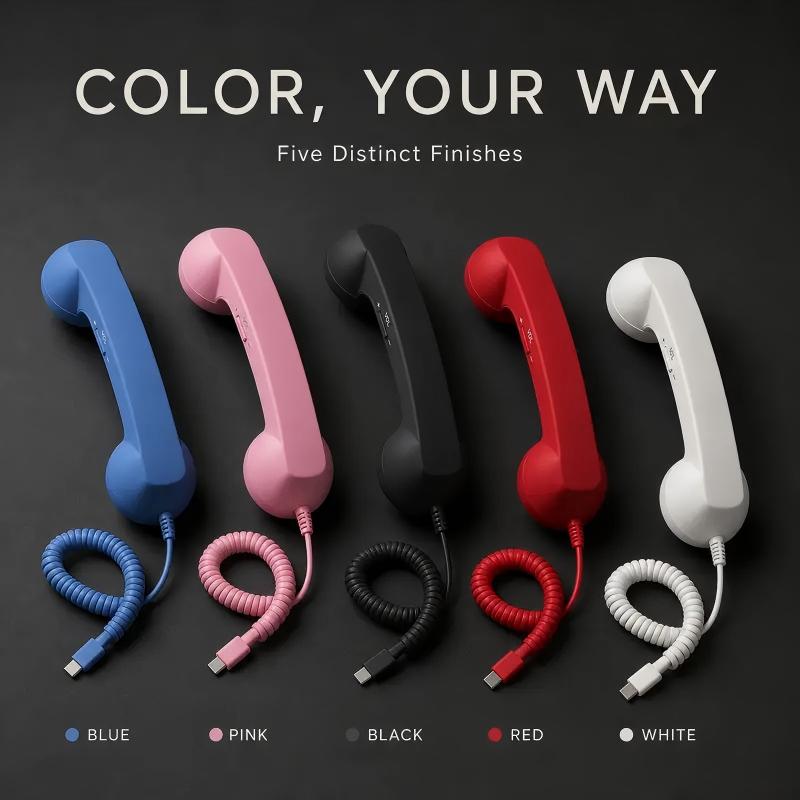 Retro Phone Handset for Smartphone