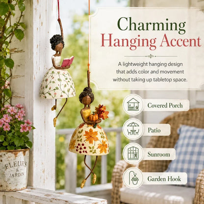 🌈Whimsical Dancing Lady Hanging Ornament
