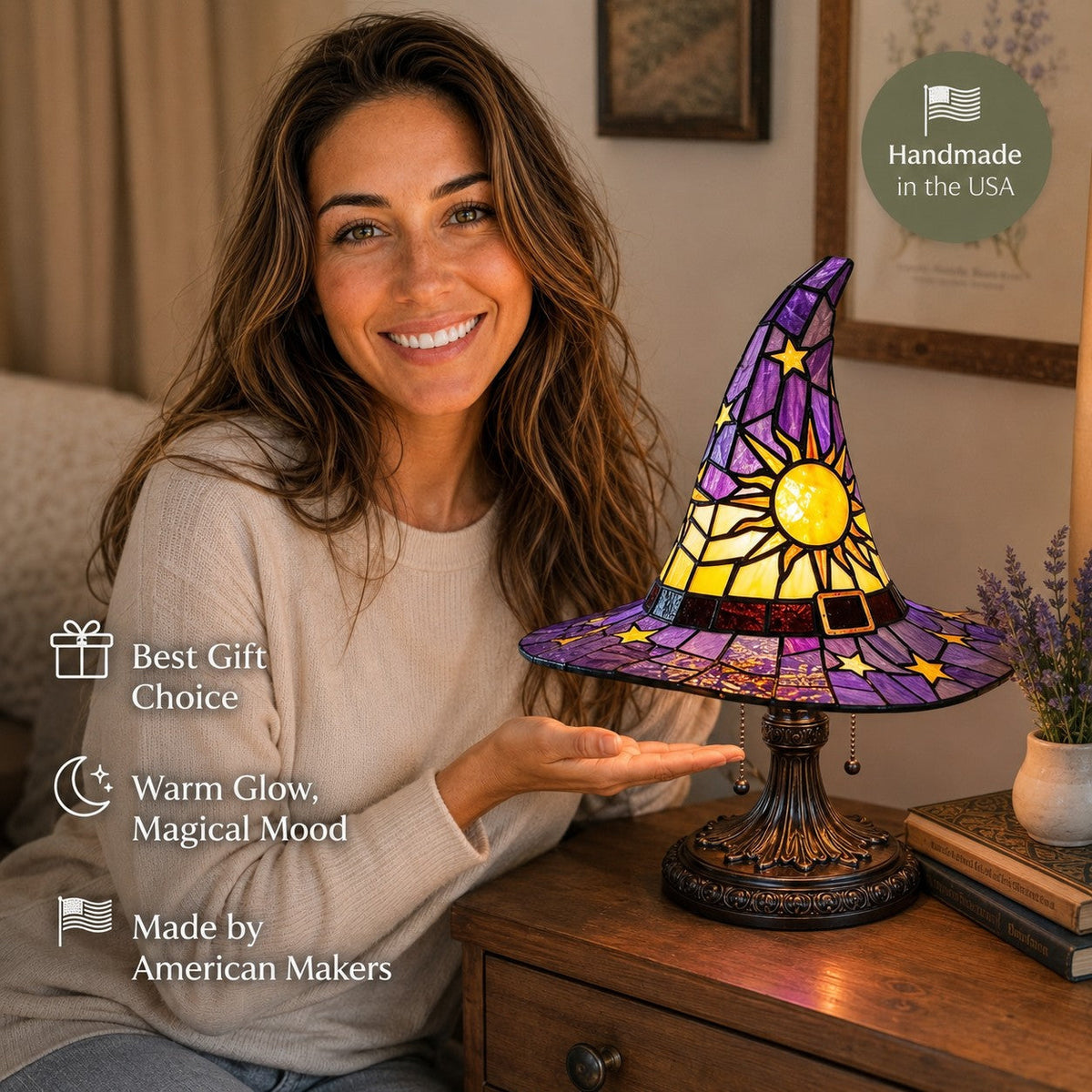 The Witch Hat Lamp That Makes Your Room Feel Like October Magic