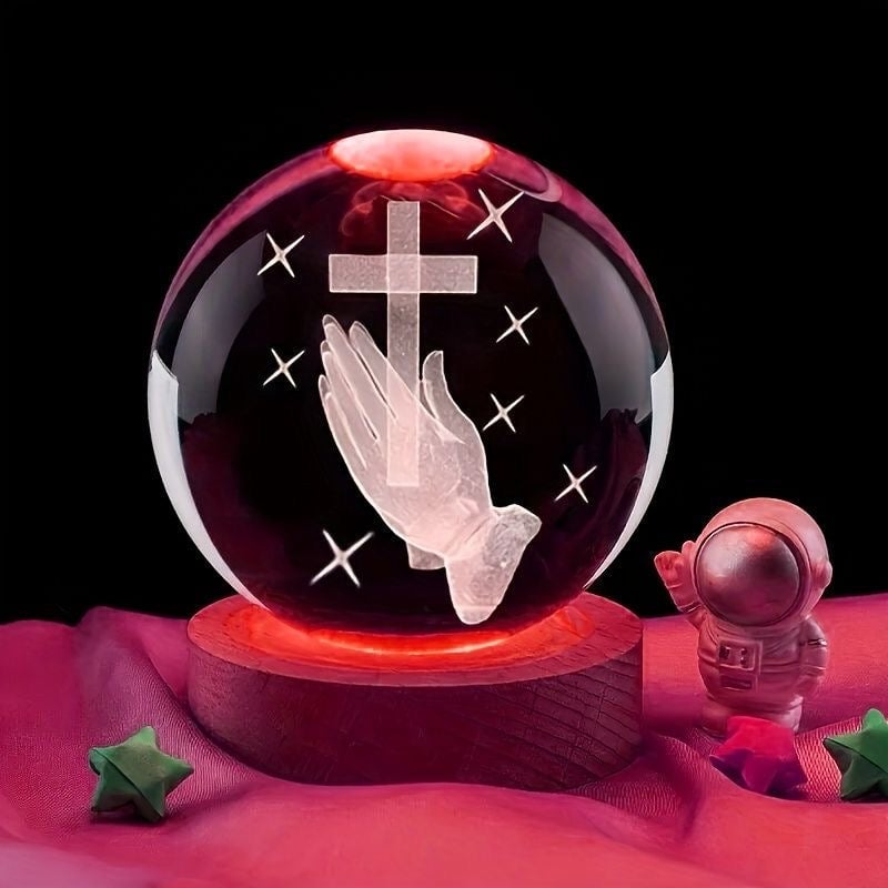🔥LAST DAY SALE 50% OFF ✝️The Holy Crystal Lamp
