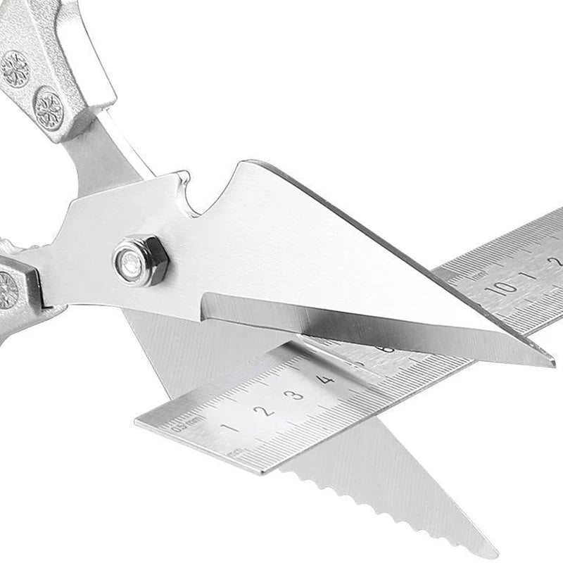 ✂️! 🔥 Heavy-Duty Kitchen Scissors - Multi-Function & Dishwasher Safe, Perfect for Poultry, Herbs and Daily Use 🍗✨