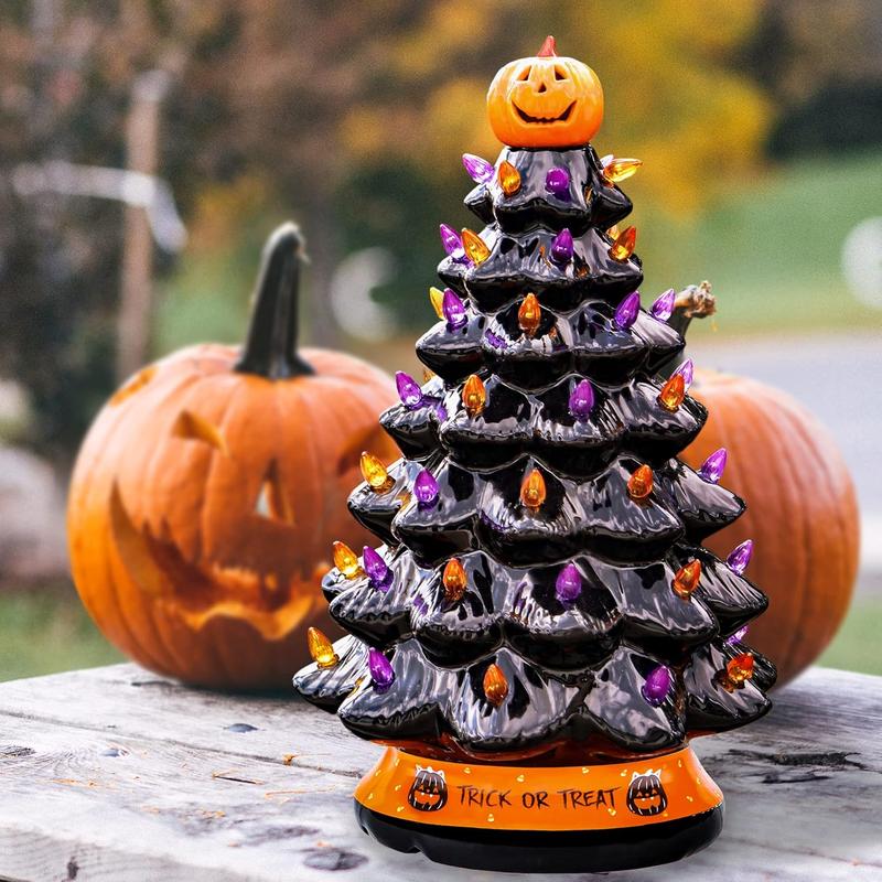 🔥Last 48 hours 57% off -🎄🎃 Halloween Ceramic Christmas Tree ✨
