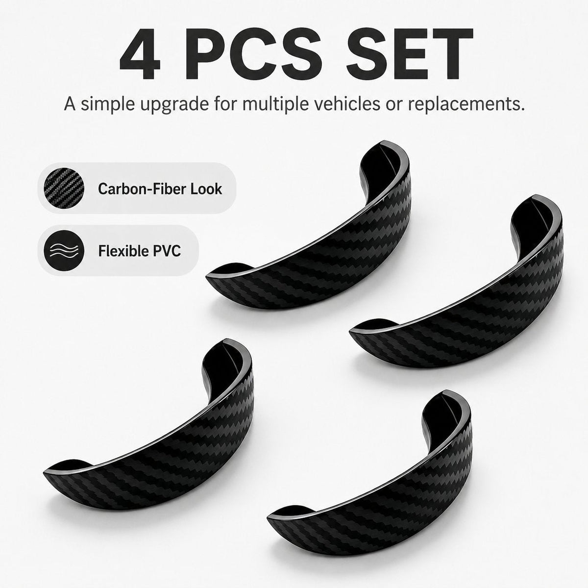 🌧️ 4PCS Car Backup Camera Rain Shield – Clearer Rear View in Rain
