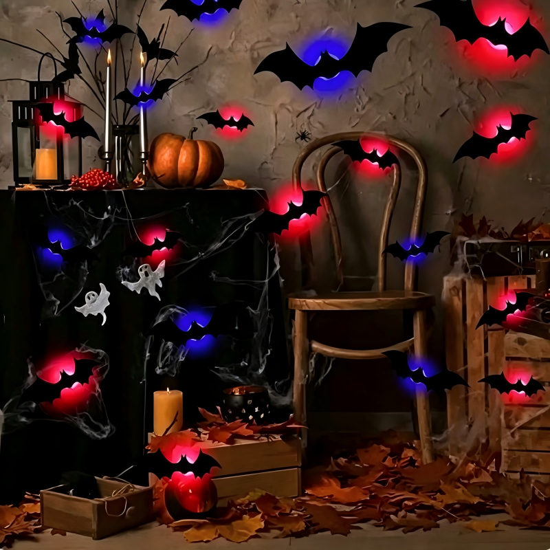 3D Bat Design LED Decoration