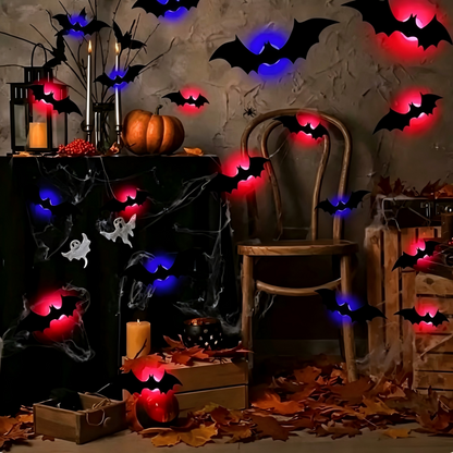 3D Bat Design LED Decoration