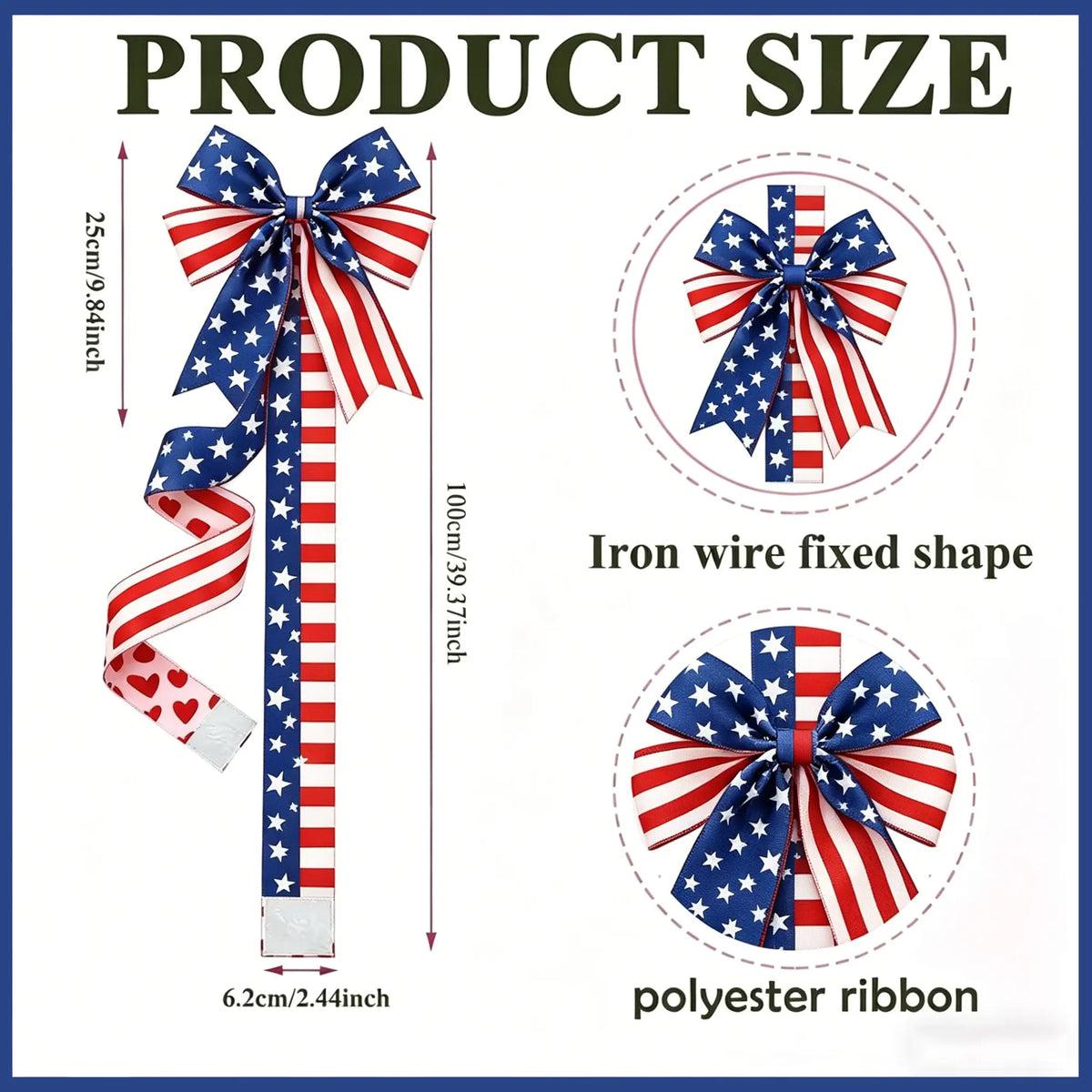 Holiday Independence Day & Memorial Day Cabinet Door Fringe