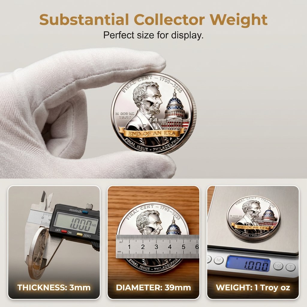 🏆New Year 49% OFF-THE FINAL CENT 1793–2026 · END OF AN ERA