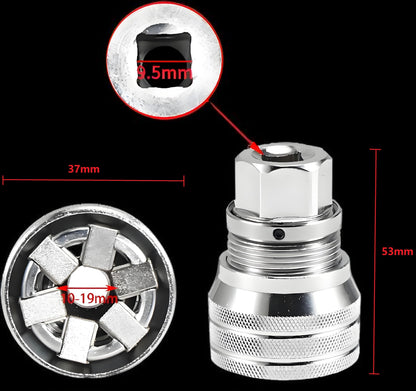 10-19mm Adjustable Universal Socket Wrench