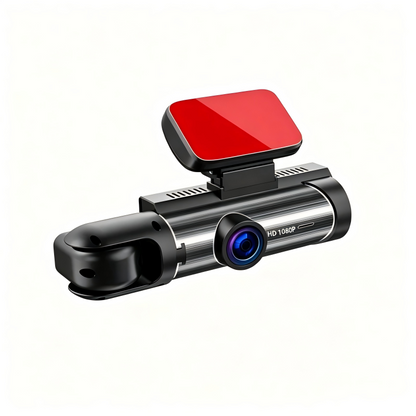 FHD 1080P Dual Lens Dash Cam, 3.16" IPS Touch Screen, Loop Recording, G-Sensor Emergency Lock, Front & Inside Simultaneous Recording