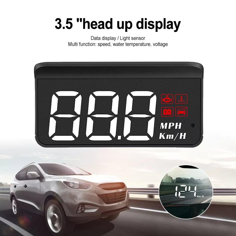 🎁2026 New Year Hot Sale: HALF PRICE -OBD2 HUD Car Head Up Display Projector Speedometer
