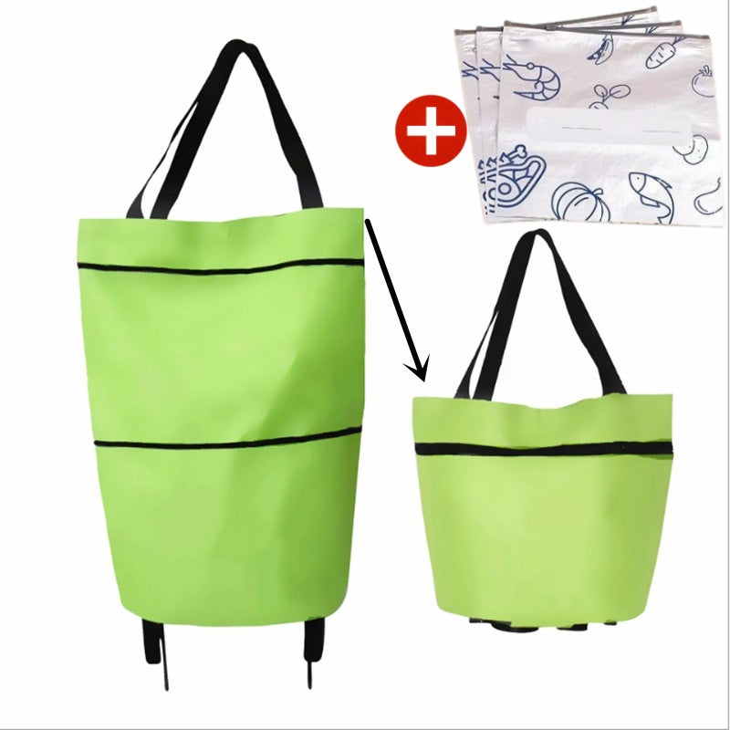 🏆Last Day Promotion 50% OFF!!💞Foldable 2-in-1 Shopping Bag