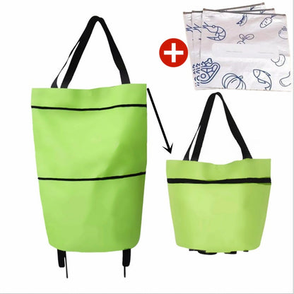 🏆Last Day Promotion 50% OFF!!💞Foldable 2-in-1 Shopping Bag