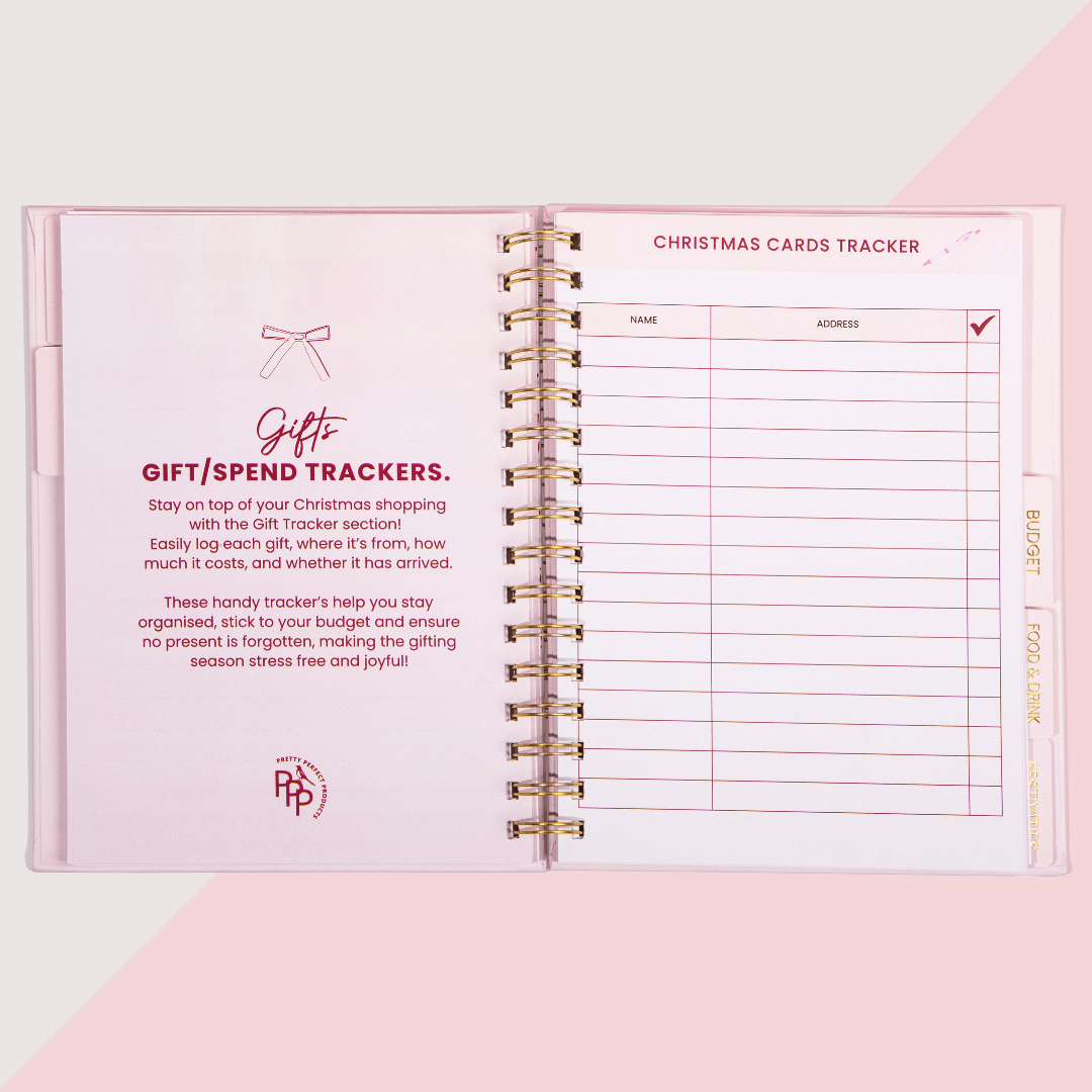 🔥LAST DAY 50% OFF🎅🏼🎄The Pretty Perfect CHRISTMAS PLANNER📚Hardcover & Durability Line