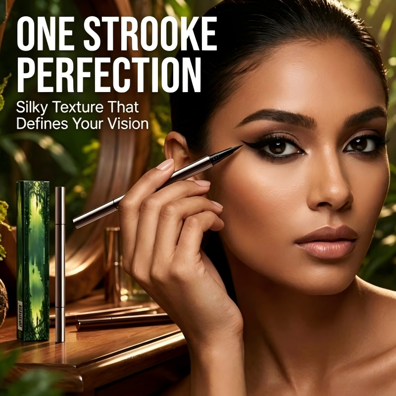 Dual-Tip Long-Lasting Liquid Eyeliner