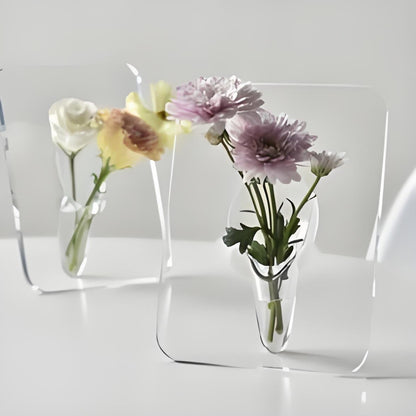 Picture frame vase